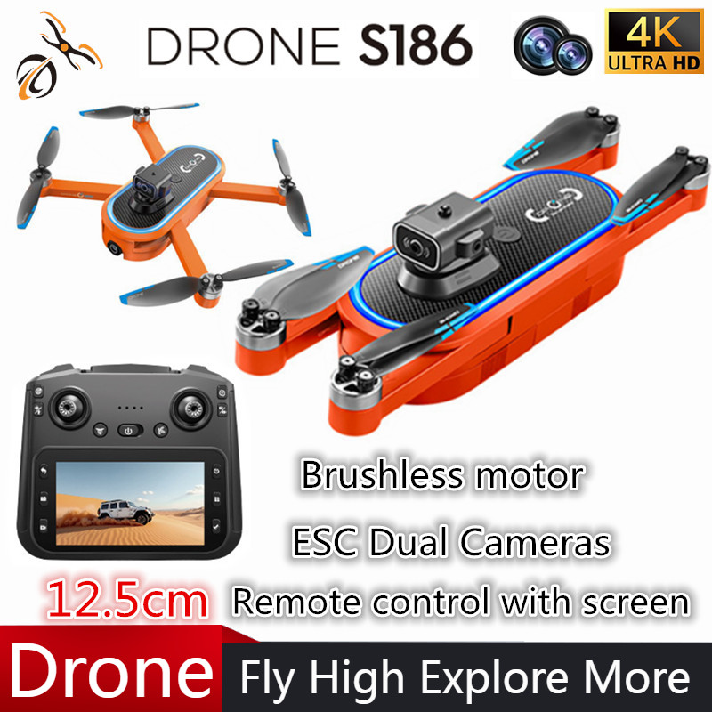 Drone Rc App - 2025 S186 Drone Professional 4K HD
