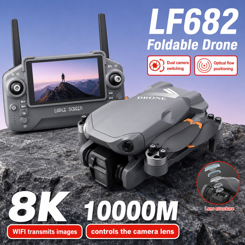 Gps Module Drone - Aerial Photo LF682 Drone 8K HD