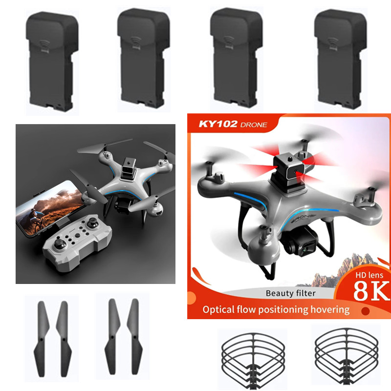 Drone Ky102 Rc - KY102 RC Drone 3.7V 1800Mah Battery/Propeller