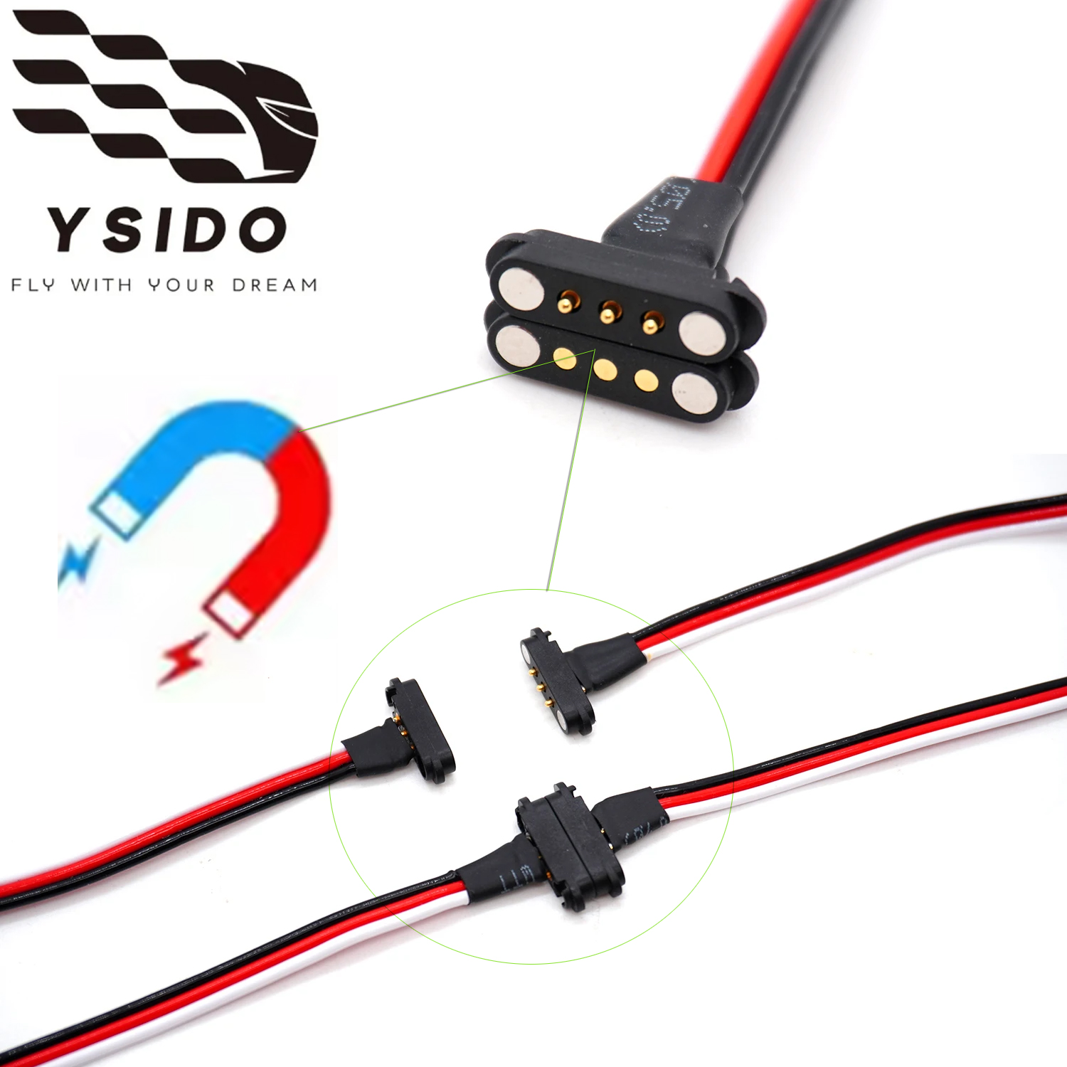 Drone Rc Simulator - YSIDO Magnetic Model Cable 36CM 20CM