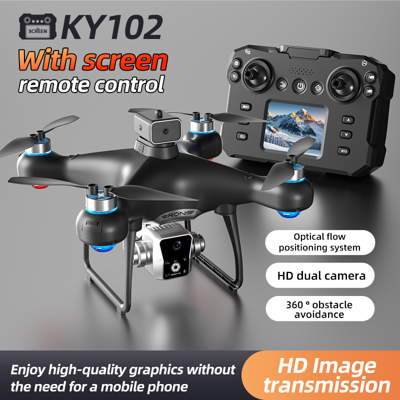 Drone Ky102 Rc - New KY102 With Screen Rc Drone
