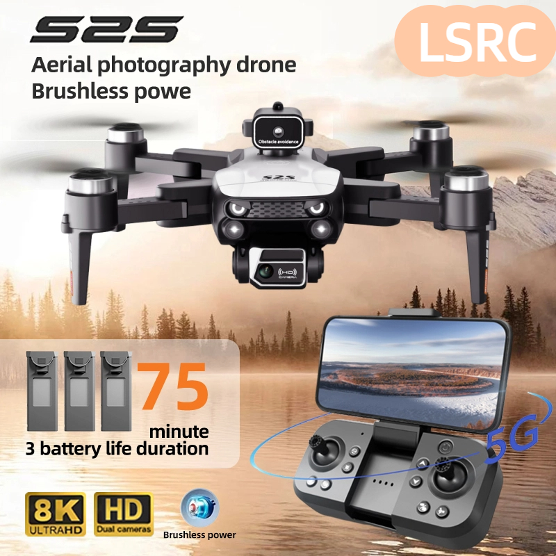 Rc Drone E88 - S2S Mini Drone 8K Professional HD