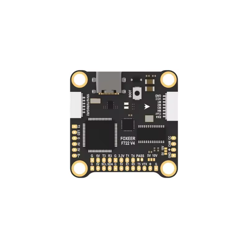 Foxeer F722 V4 MPU6000 FC 8S D - огляд і ціна Drone Rc V4