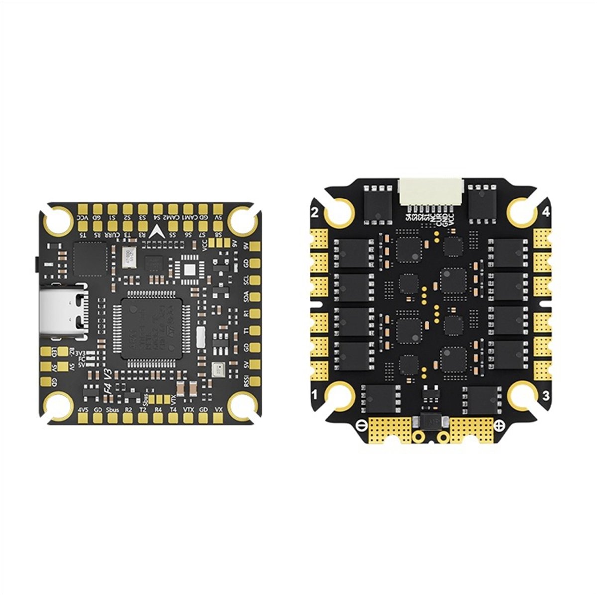 AAAE F455S V4 FC&ESC FPV Stack - огляд і ціна Drone Rc V4