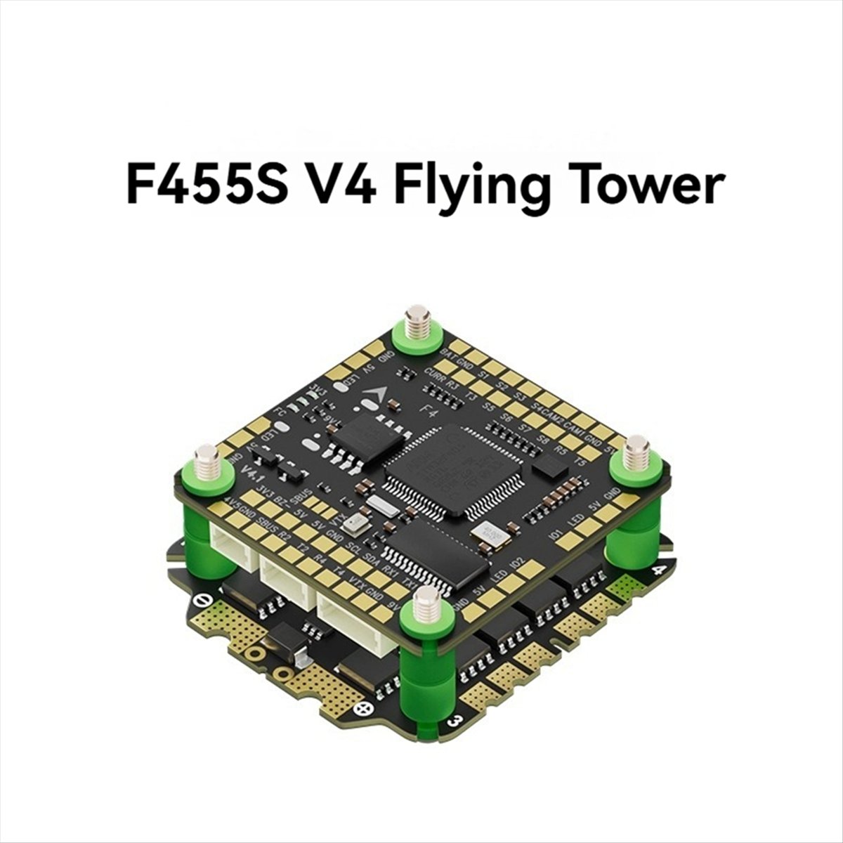 AAAE F455S V4 FC&ESC FPV Stack - огляд і ціна Drone Rc V4