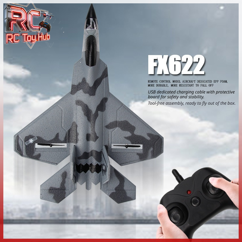 Fx622 RC Fighter Jet Foam Glid - огляд і ціна Drone Rc Fighter Jet