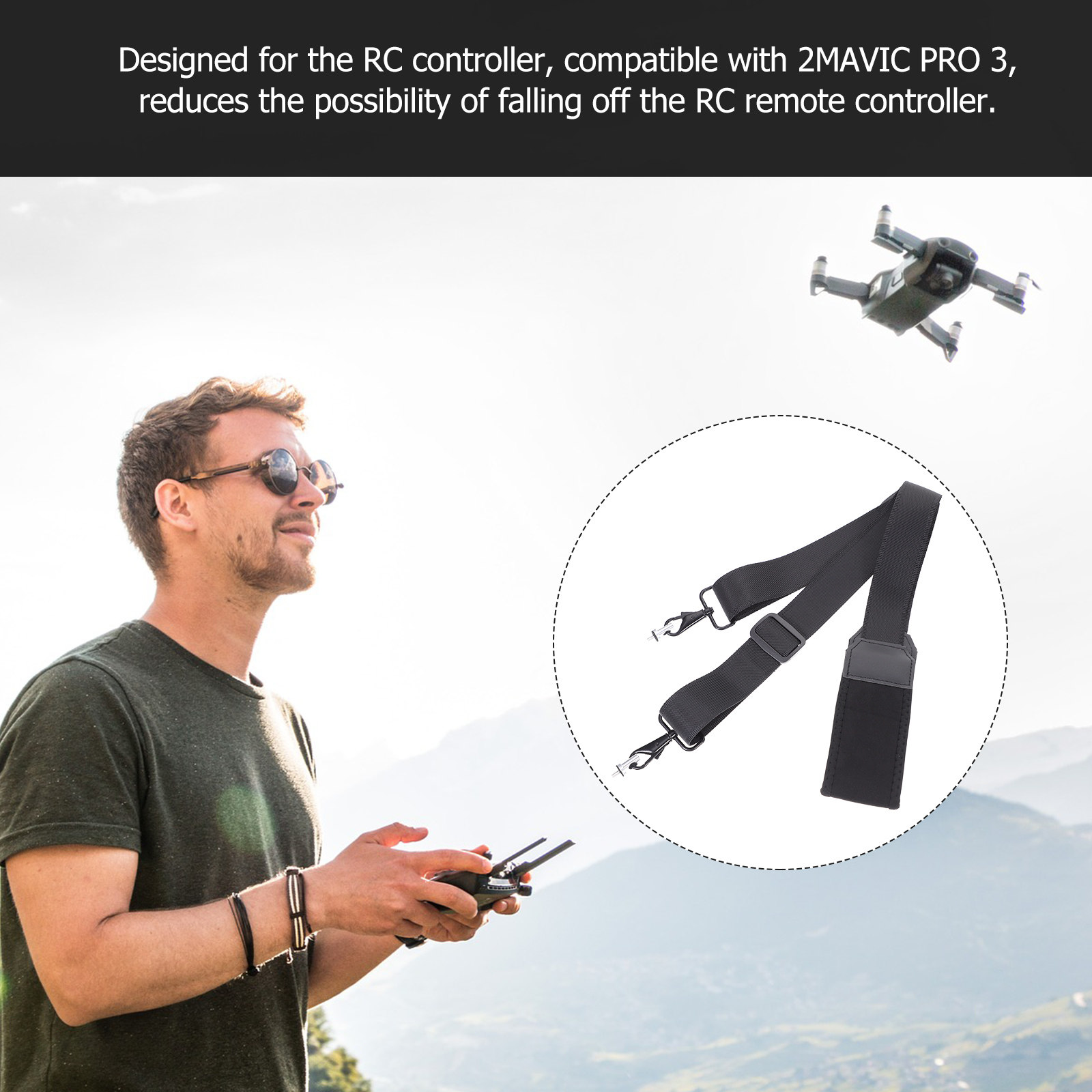 2 3 Compatible Rc Controller N - огляд і ціна Drone Rc Lanyard