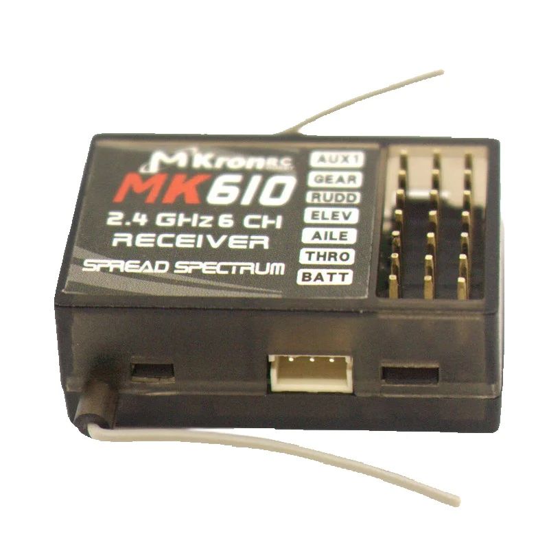 DSM2 MK610 AR6100 2.4G 6CH RC  - огляд і ціна Drone Rc Battery