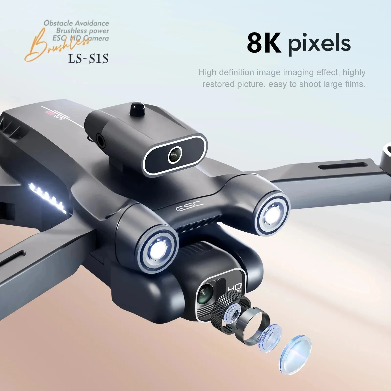 New S1S 5G GPS Drone Camera 8K - огляд і ціна Gps Module Drone