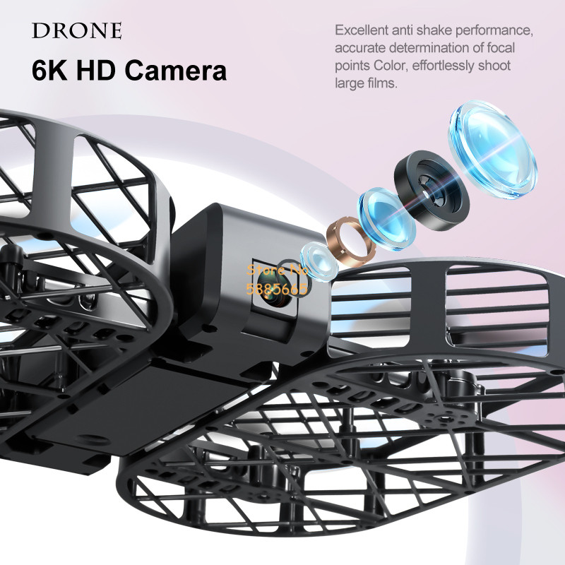 8K HD Camera 360° Protection O - огляд і ціна Drone App Rc Fpv