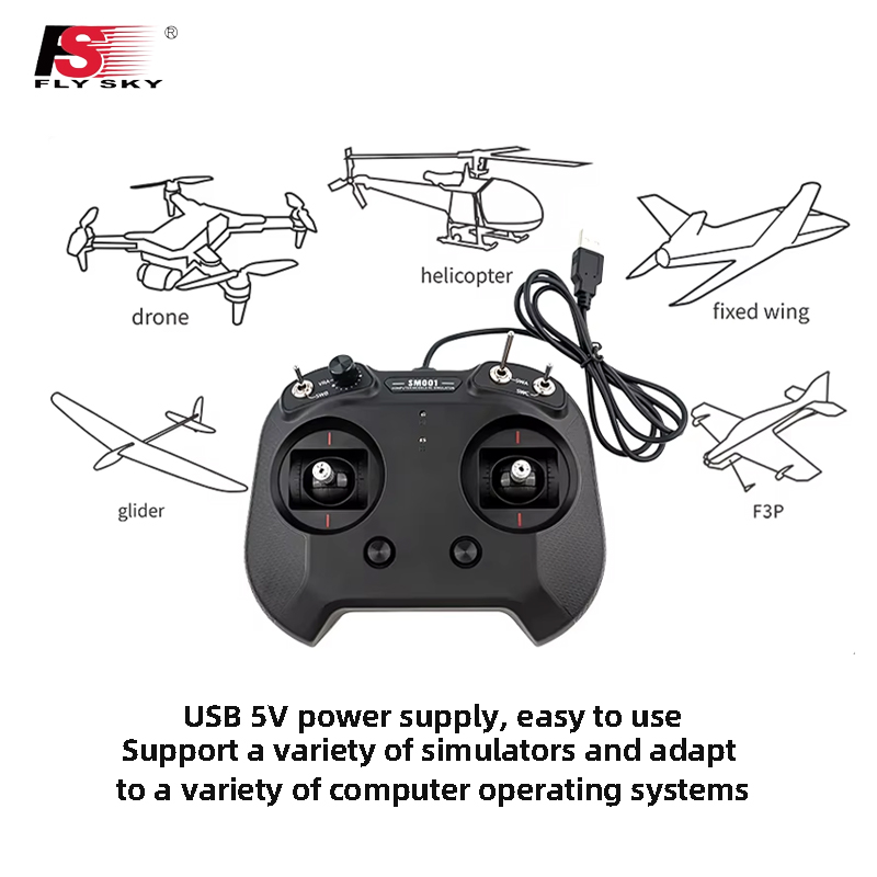 Flysky SM001 8CH RC Flight Sim - огляд і ціна Drone Rc Simulator