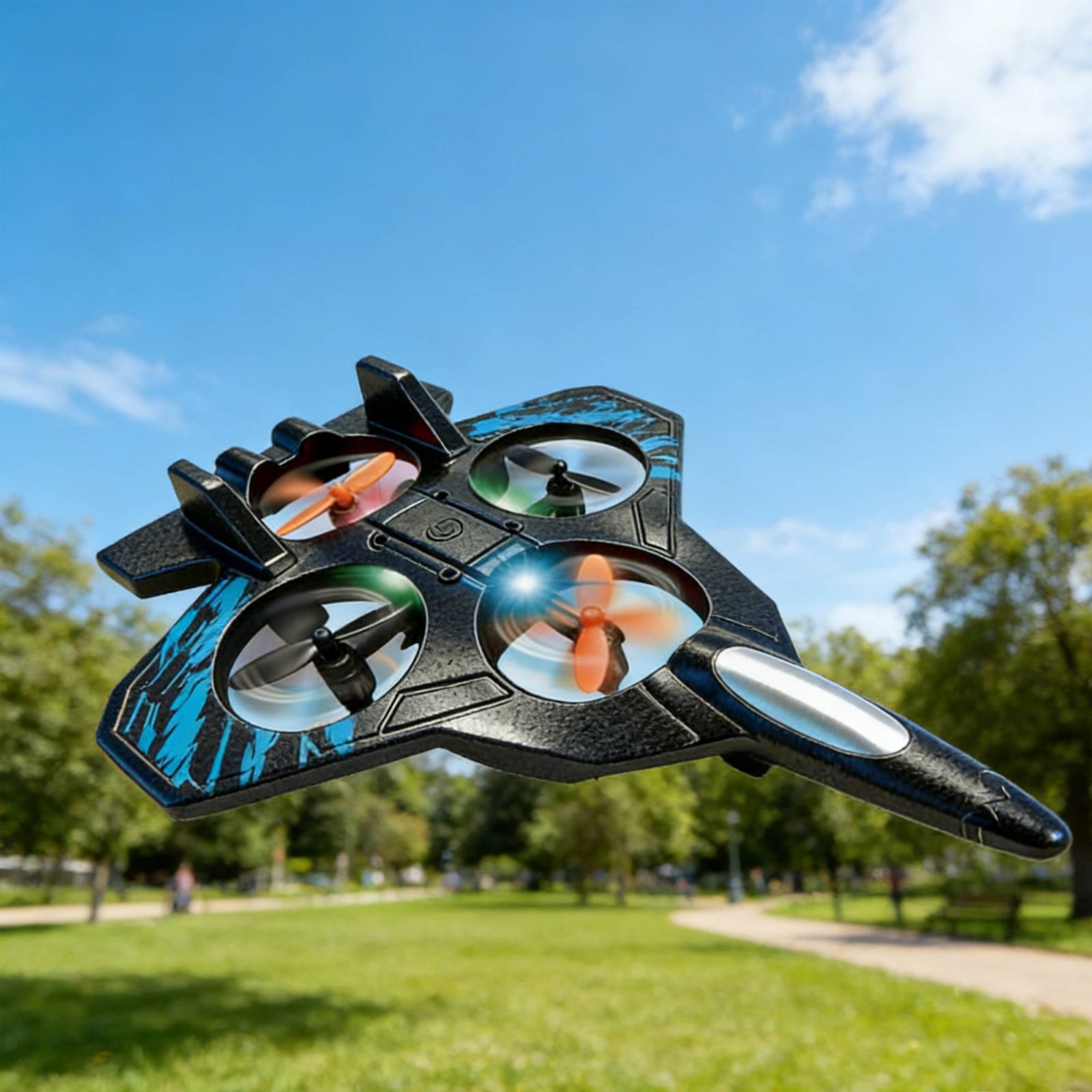 Acrobatic Drone Drop Resistant - огляд і ціна Drone Rc Fighter Jet