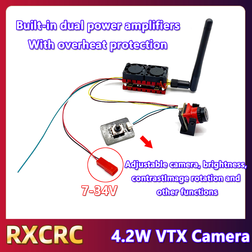 RXCRC 5.8G 48CH 4.2W High Powe - огляд і ціна Drone Rc1