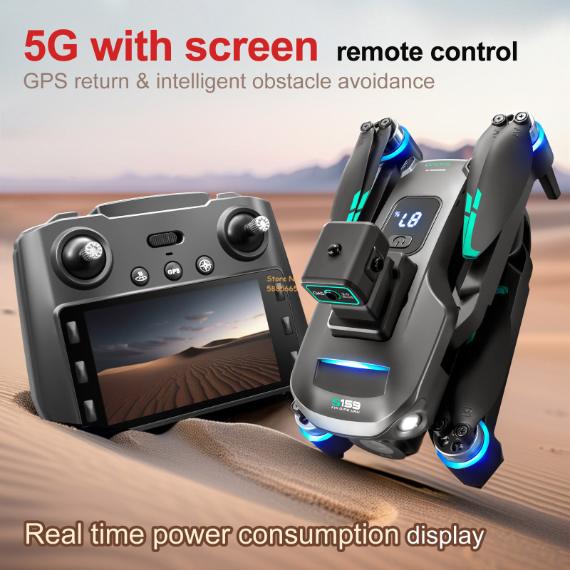 8K Dual Camera 5G WIFI FPV Rem - огляд і ціна Drone App Rc Fpv