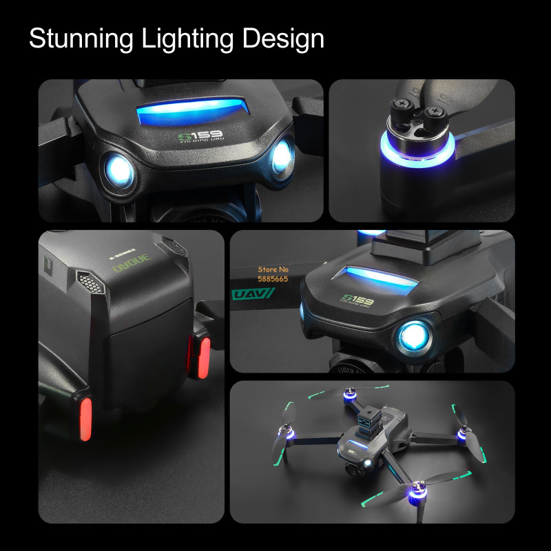 8K Dual Camera 5G WIFI FPV Rem - огляд і ціна Drone App Rc Fpv