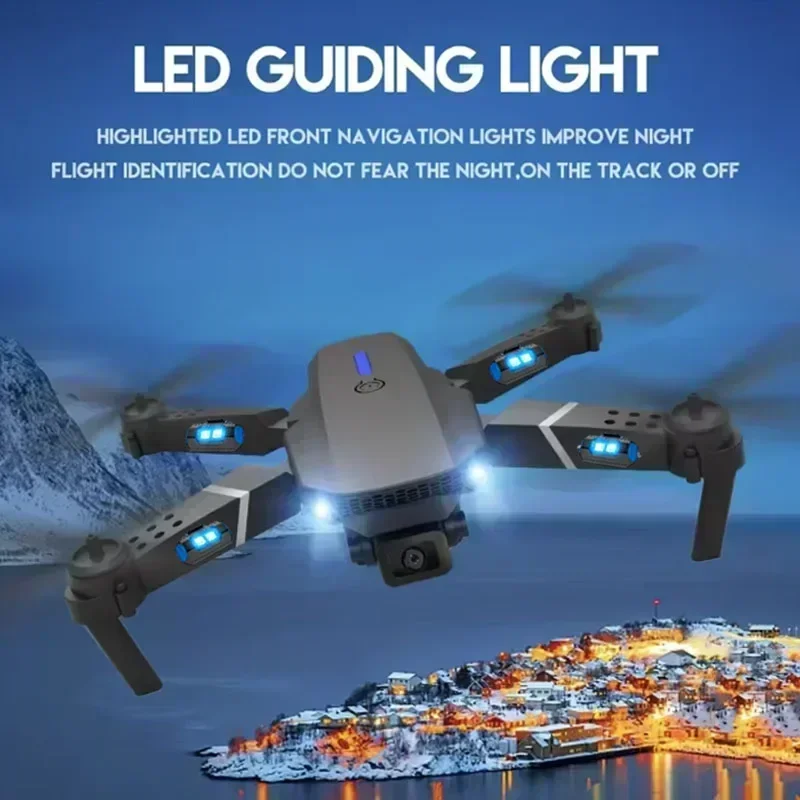 E88 Pro WIFI FPV Drone Wide An - огляд і ціна Drone App Rc Fpv