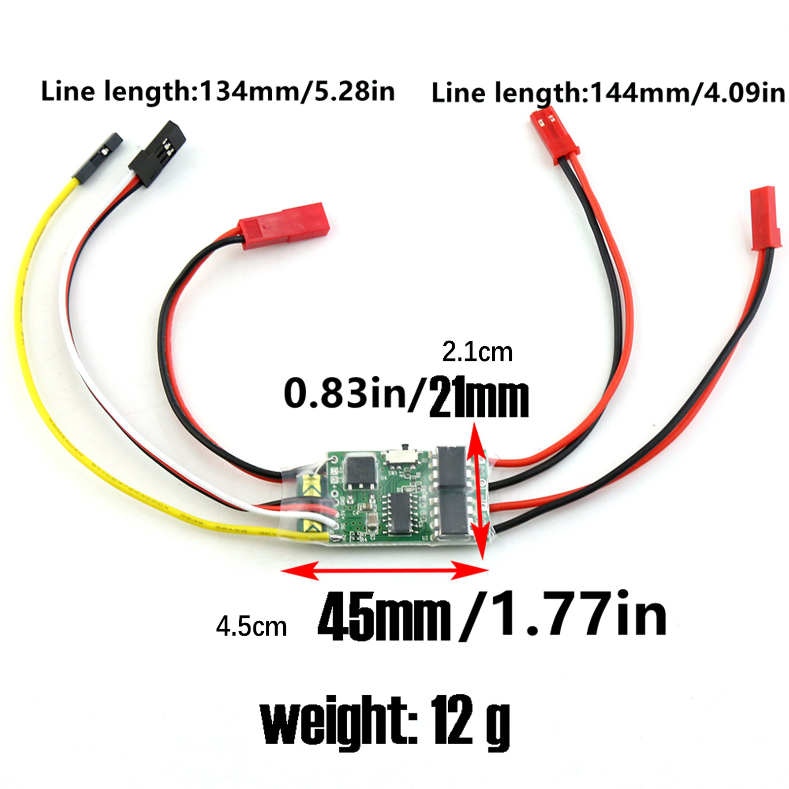 5A Dual Way Brushed ESC 2S/3S  - огляд і ціна Rc Boat