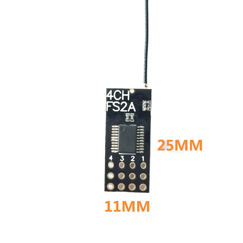Flysky FS2A Mini Receiver 4CH  - огляд і ціна Drone Rc Battery