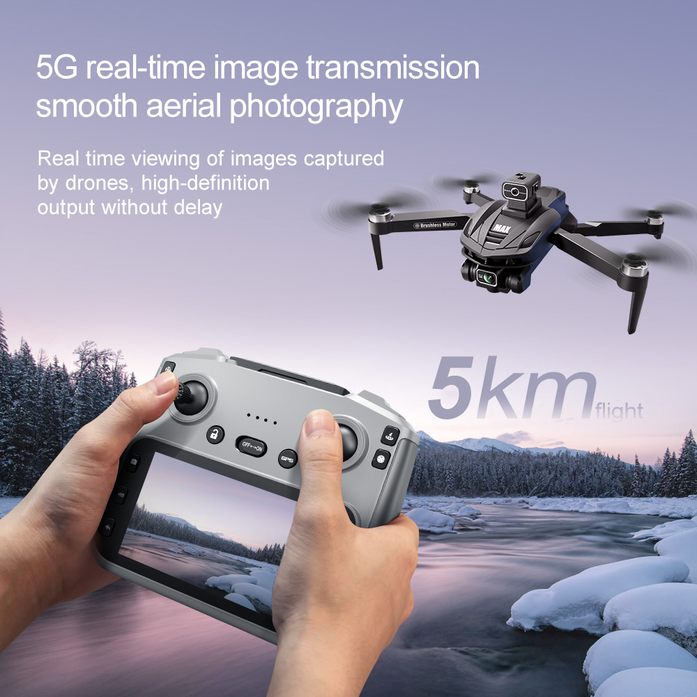 V168 PRO Max GPS Drone 8K Prof - огляд і ціна Drone App Rc Fpv