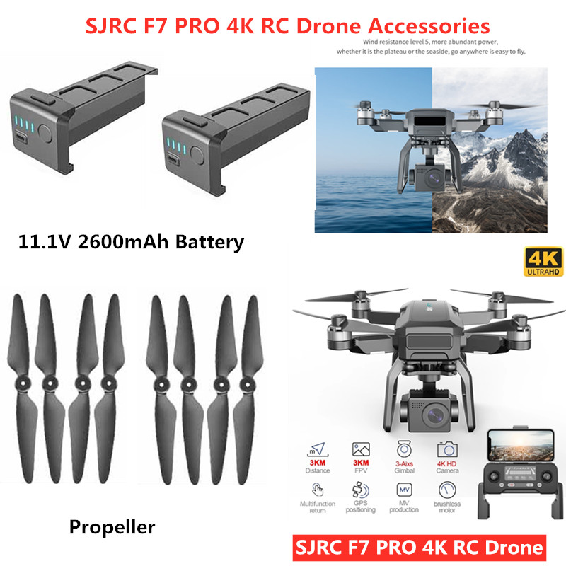 11.1V 2600mAh Battery Propelle - огляд і ціна Drone Sjrc