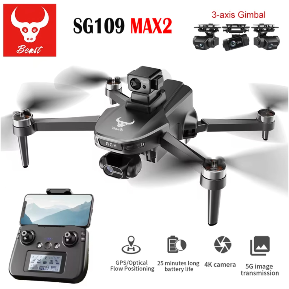 SG109 MAX2 Professional FPV 8K - огляд і ціна Drone App Rc Fpv