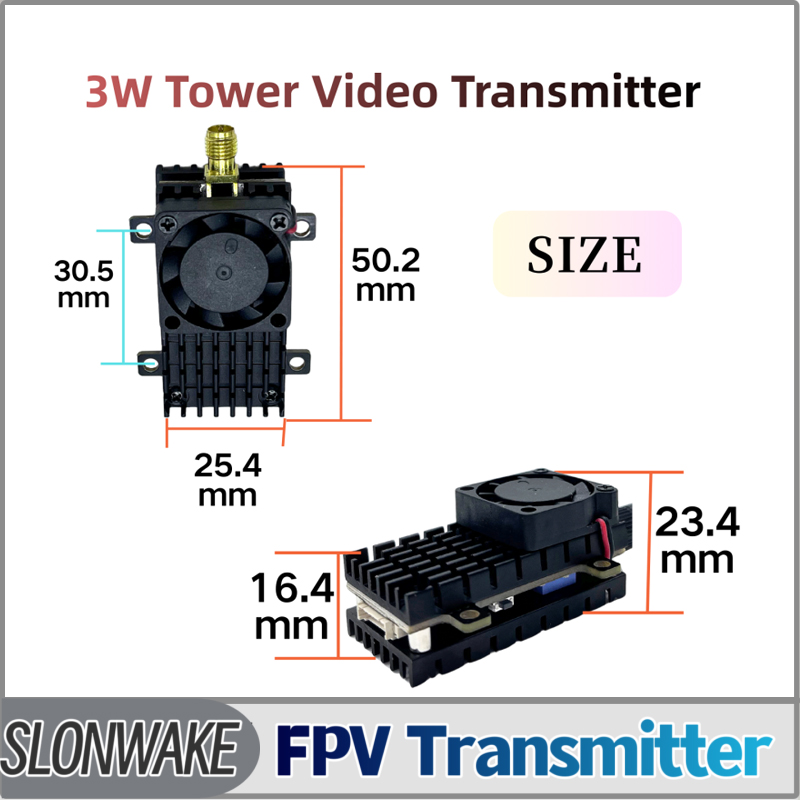 SLONWAKE 5.8G 3000mW Simulatio - огляд і ціна Drone Rc1