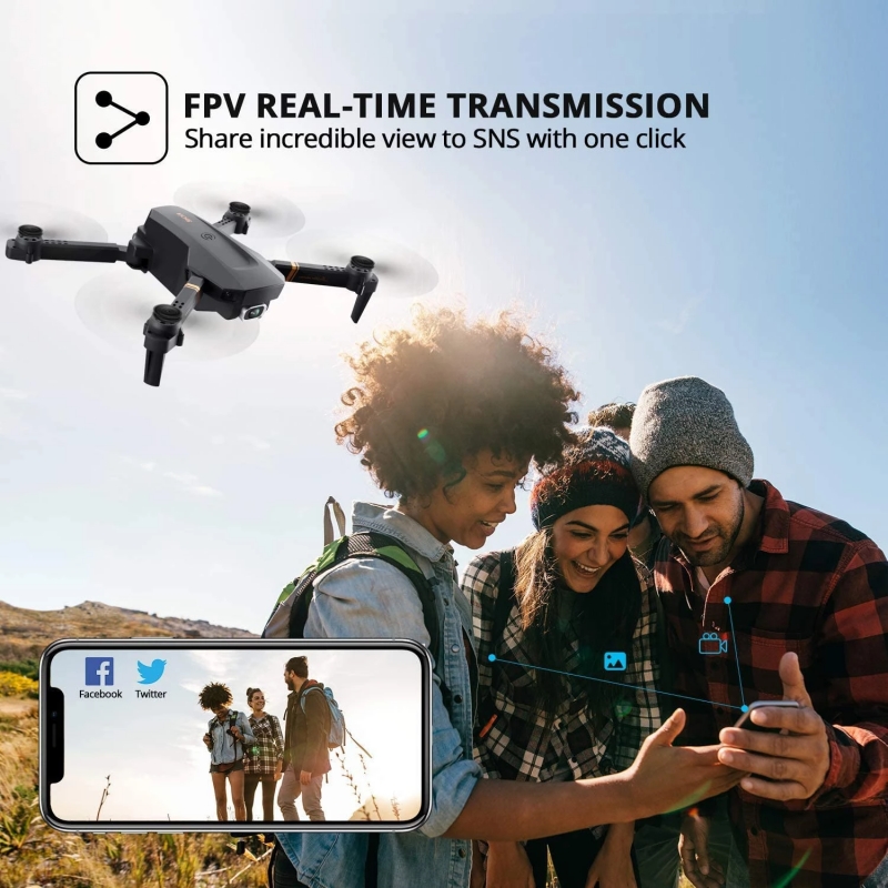 V4 Easy Fly Mini FPV Drone 4K  - огляд і ціна Drone Rc V4