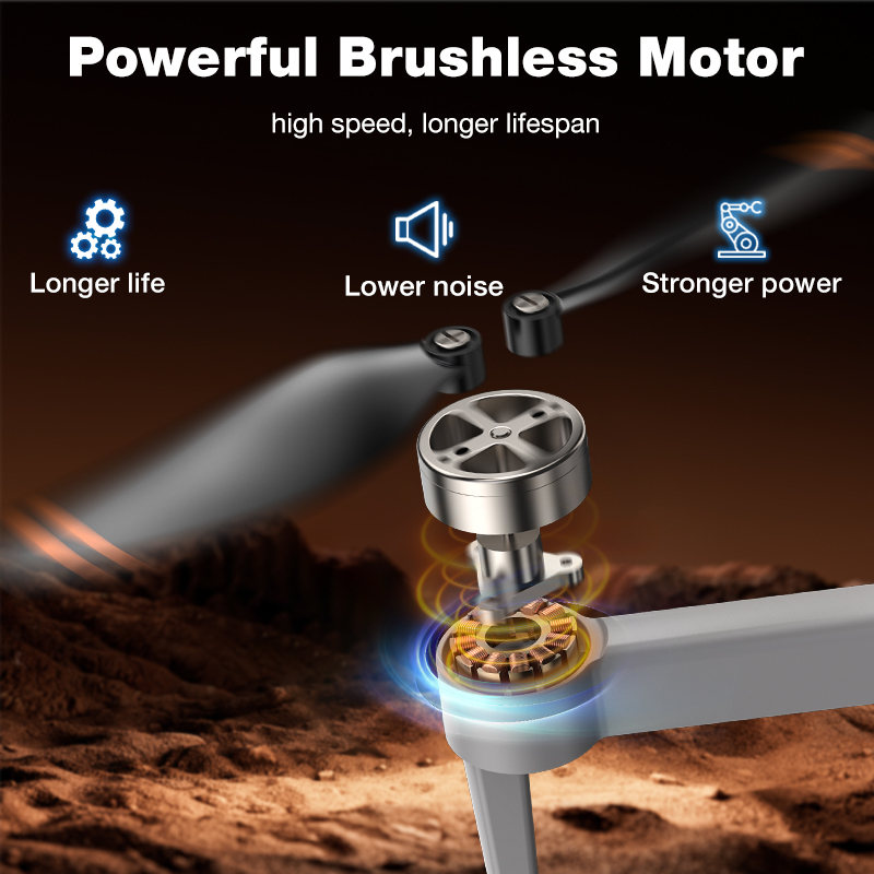 NEW Hot L017 Pro Drone Brushle - огляд і ціна Drone App Rc Fpv