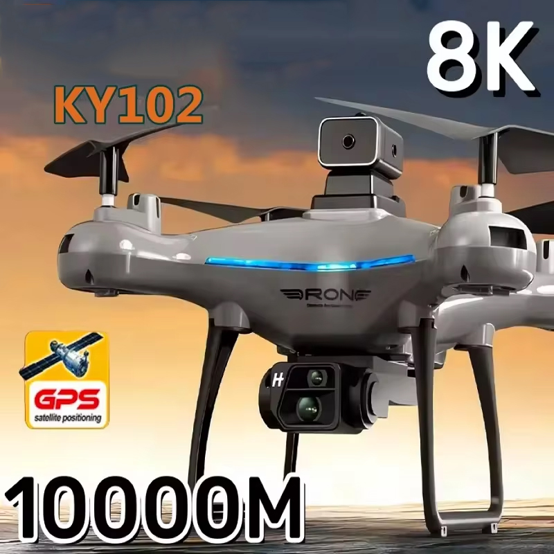 KY102 Drone 8K Professional Du - огляд і ціна Drone Ky102 Rc