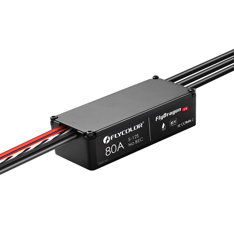 Flycolor FlyDragon 80A V4 ESC  - огляд і ціна Drone Rc V4