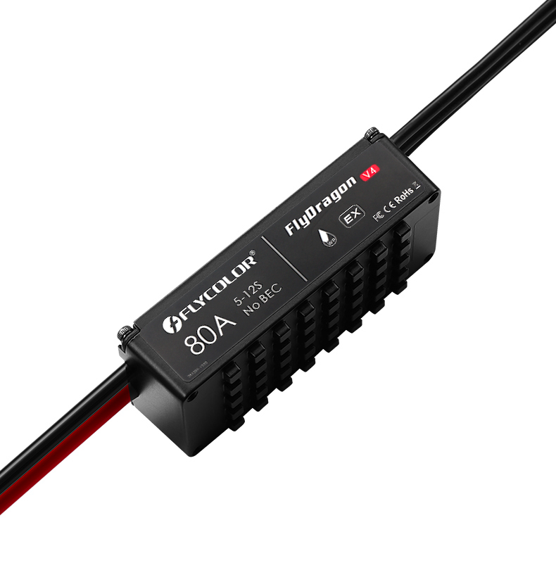 Flycolor FlyDragon 80A V4 ESC  - огляд і ціна Drone Rc V4
