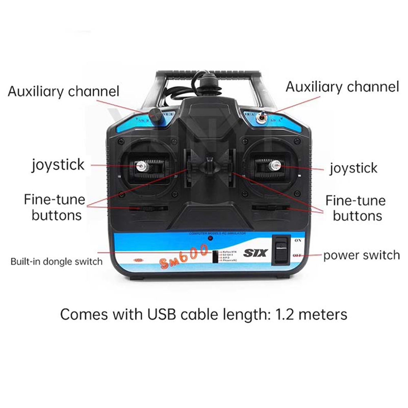 ABDE-FS-SM600 For G7 Liftoff F - огляд і ціна Drone Rc Simulator
