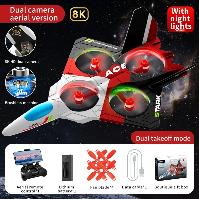 RC Plane Aero Jet Dron Remote  - огляд і ціна Drone Rc Fighter Jet